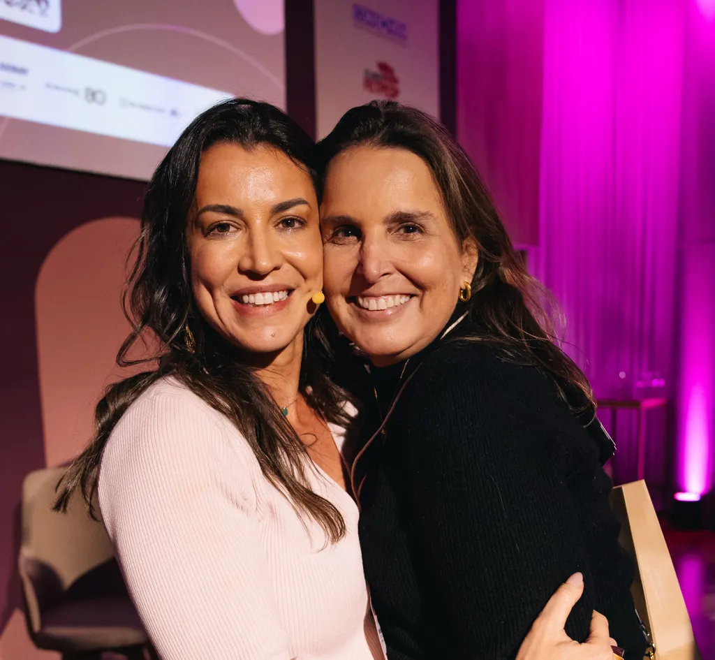 As empresárias Luciana Herszkowicz e Niege Chaves (Foto: Lana Pinho/Divulgação)